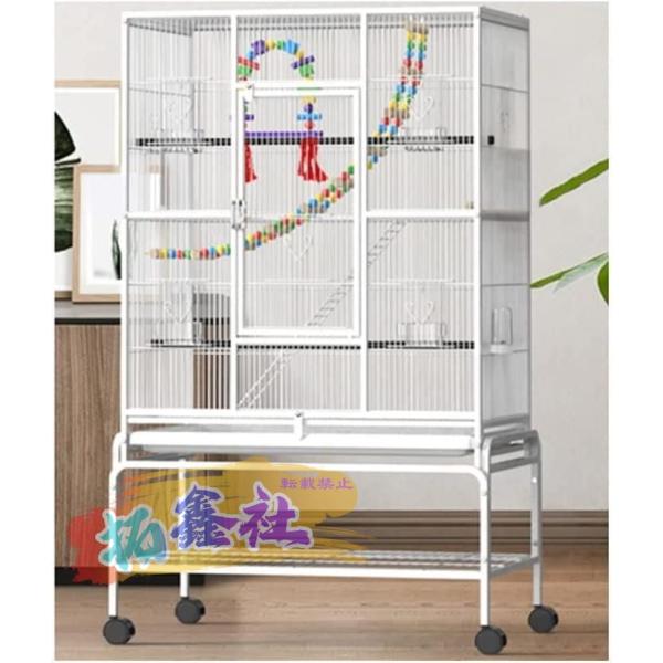 鳥かご 大型のインコケージ 大きな金属オウムバードケージオカメインコ