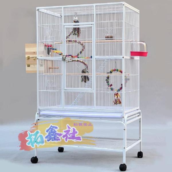 鳥かご 大型のインコケージ 大きな金属オウムバードケージオカメインコ