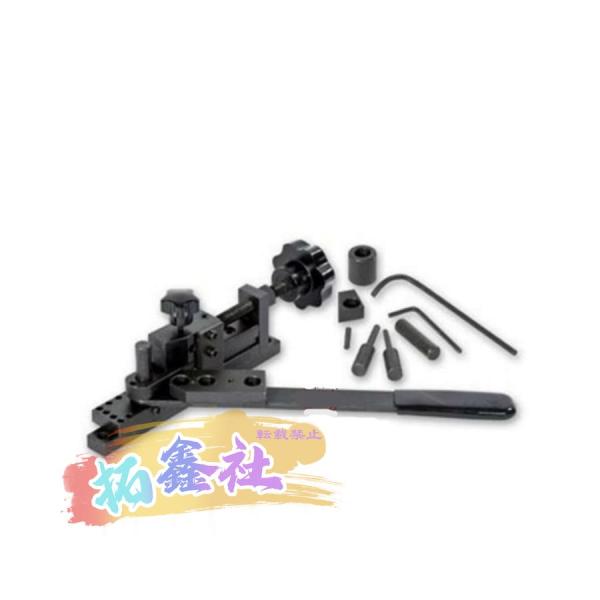 NEWTRY ベンダー パイプ曲げ機 曲げ機 金属曲げ工具 多機能 ミニチュア 10mmワイヤー、30*3mm鉄片に対応 (五代目plus)