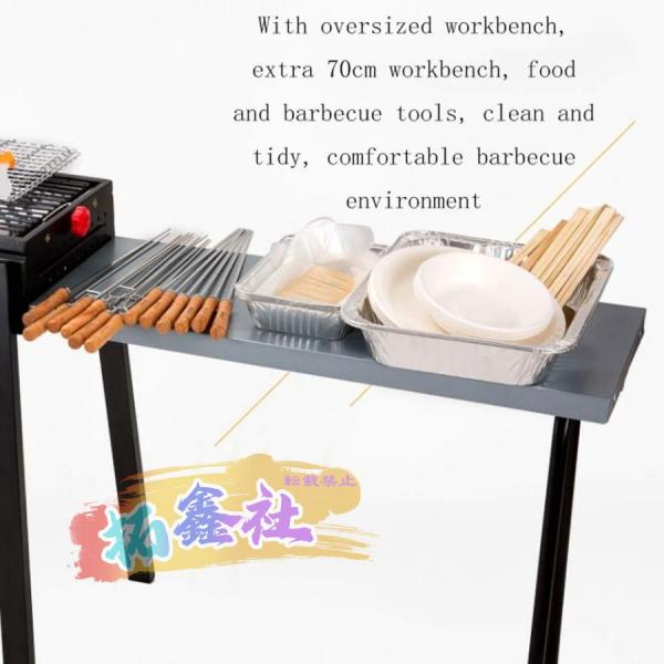 バーベキューグリル 屋外折りたたみバーベキューホーム5人木炭
