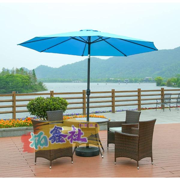 ガーデンパラソルパラソル 速乾撥水屋外パティオビーチサンシェイド