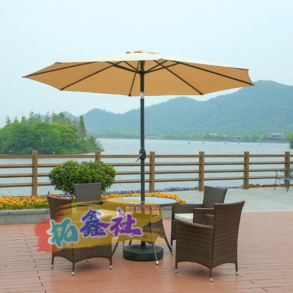 ガーデンパラソルパラソル 速乾撥水屋外パティオビーチサンシェイド