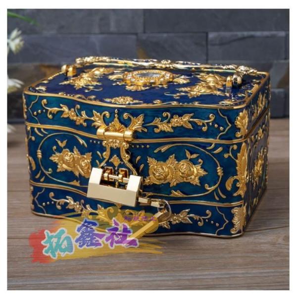 ジュエリーケース 螺鈿細工 木製 宝箱 小物入れ 宝石箱 収納