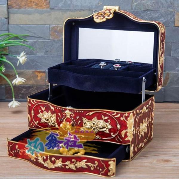 ジュエリーケース 螺鈿細工 木製 宝箱 小物入れ 宝石箱 収納