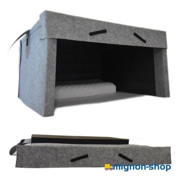 スリープキャビン、睡眠を助ける防音性と耐光性のサイレント