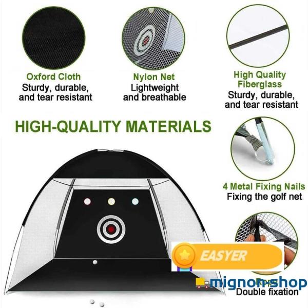 ゴルフネット、ゴルフ 練習用 ネット、ポータブルゴルフ練習