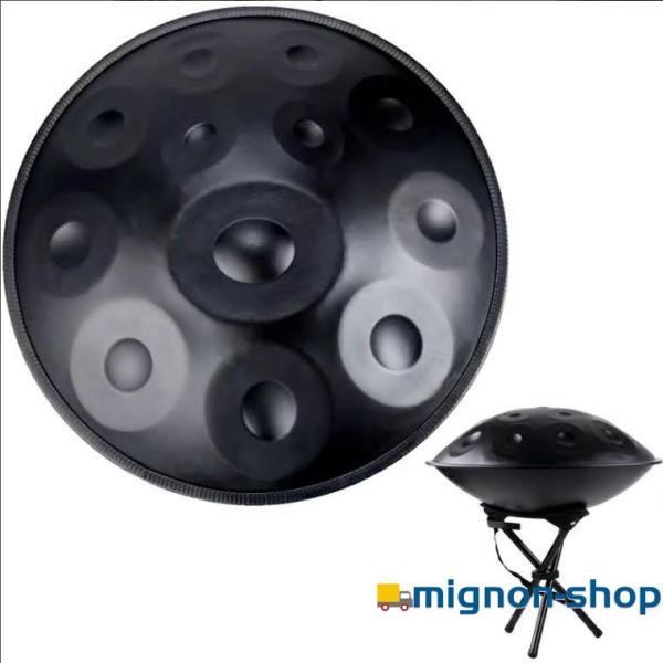 ハンドパンドラム 12音符 58cm Dマイナー ソフトハンドパンバッグ付き