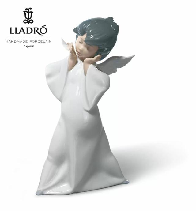 LLADRO 陶器製 天使の置物セット LLADRO 陶器製 天使の置物セット
