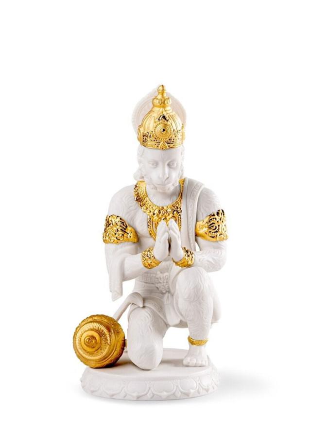 ハヌマーン Re-Deco LLADRO 【正規品】 リヤドロ ヒンドゥー教 フィギュリン ハイポーセリン 磁器 人形 置物 インテリア 玄関 新築 お祝い 01009718