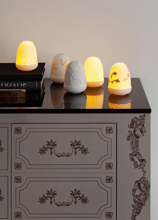 Dome Lamp 柳 リヤドロ LLADRO 卓上 ランプ  磁器 インテリア プレゼント お祝い 寝室 新築 開業 玄関 オフィス