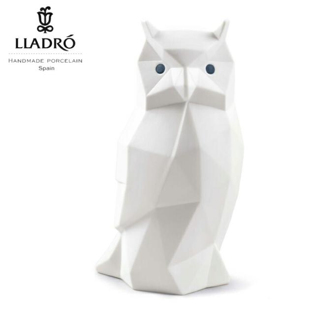 LLADRO リヤドロ 幸福のフクロウ 陶器 置物 フィギュリン 幸運のフクロウ | リヤドロ公式オンライン