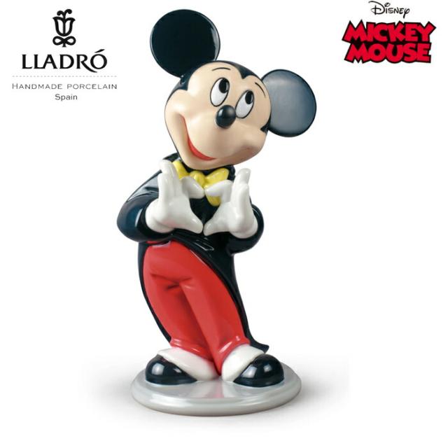 ミッキーマウス 90周年記念 LLADRO 【正規品】リヤドロ 新作 フィギュ