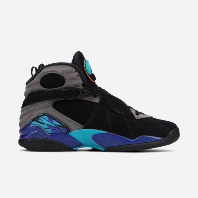 NIKE AIR JORDAN 8 RETRO -AQUA- ナイキ エア ジョーダン 8 レトロ -アクア- メンズ BLACK/MULTI COLOR/MULTI COLOR ブラック 305381-006