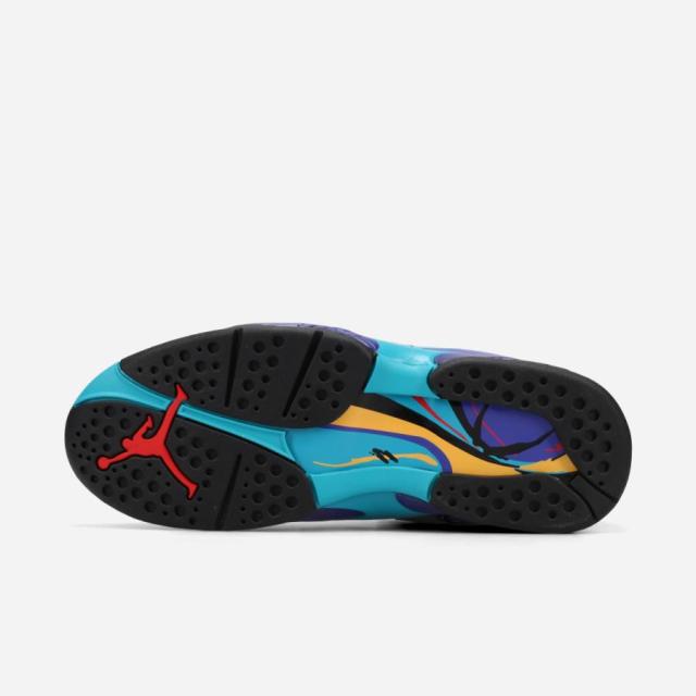 NIKE AIR JORDAN 8 RETRO -AQUA- ナイキ エア ジョーダン 8 レトロ -アクア- メンズ BLACK/MULTI COLOR/MULTI COLOR ブラック 305381-006