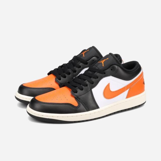 NIKE AIR JORDAN 1 LOW ナイキ エア ジョーダン 1 ロー メンズ BLACK/STARFISH/WHITE/SAIL ブラック 553558-081