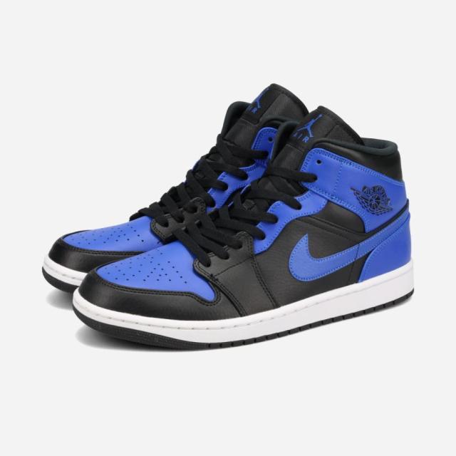 NIKE AIR JORDAN 1 MID ナイキ エア ジョーダン 1 ミッド BLACK/HYPER /WHITE 554724-077