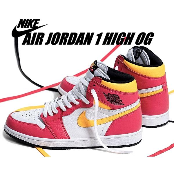 ナイキ エアジョーダン 1 レトロ ハイ OG NIKE AIR JORDAN 1 HIGH OG lt fusion red/black-white 555088-603 LIGHT FUSION RED ライト フュージョン レッド AJ1