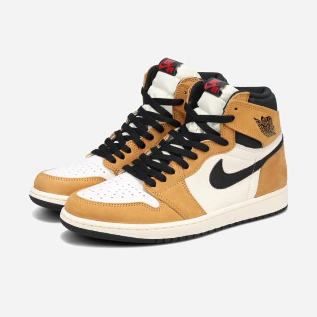 スニーカー メンズ ナイキ エア ジョーダン 1 レトロ ハイ OG NIKE AIR JORDAN 1 RETRO HIGH OG ROOKIE OF THE YEAR GOLD HARVEST/BLK