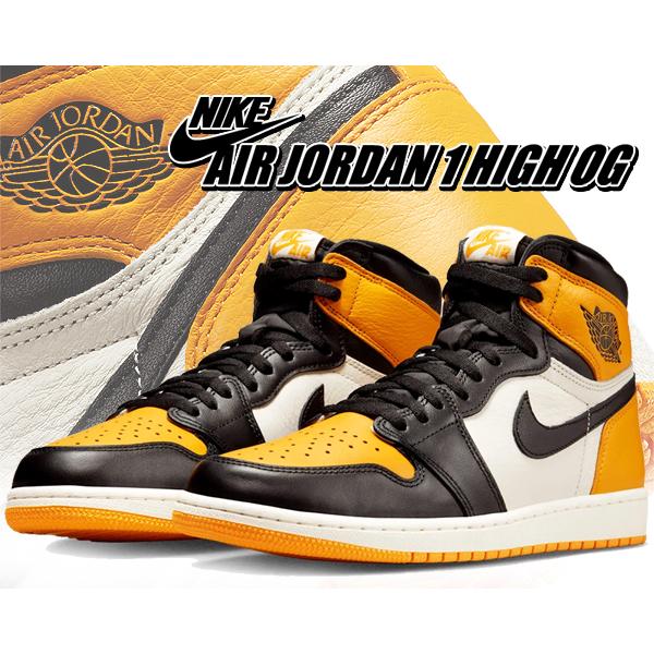 ナイキ エアジョーダン 1 レトロ ハイ オージー NIKE AIR JORDAN 1 HIGH OG taxi/black-sail 555088-711 スニーカー AJ1 タクシー イエロー ブラック