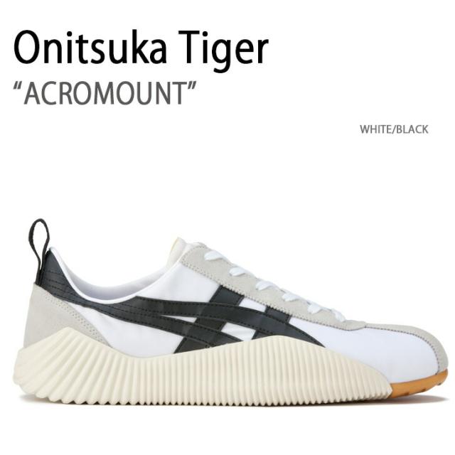 Onitsuka Tiger オニツカタイガー スニーカー ACROMOUNT WHITE BLACK アクロモント メンズ レディース 男女共用 男性用 女性用 1183B257.101