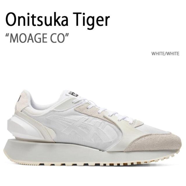 Onitsuka Tiger オニツカタイガー スニーカー MOAGE CO WHITE WHITE モアージュ CO ホワイト ホワイト メンズ レディース 男女共用 男性用 女性用 1183B555.102