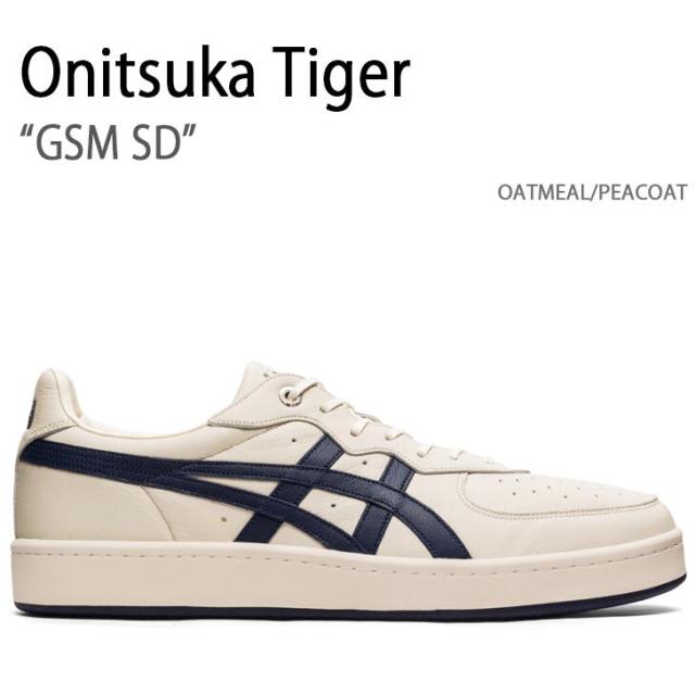 Onitsuka Tiger オニツカタイガー スニーカー  GSM SD OATMEAL PEACOAT ジーエスエム SD オートミール ピーチコート メンズ レディース 男女共用 男性用 女性用 1183A803.200