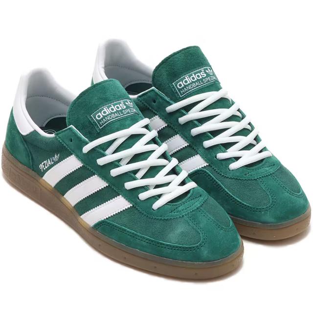 [アディダス] ハンドボール スペツィアル [HANDBALL SPEZIAL] カレッジグリーン/フットウェアホワイト/ガム IF8913 国内正規品