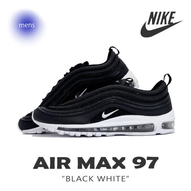 NIKE AIR MAX 97 “BLACK WHITE” ナイキ エアマックス スニーカー ( 黒 ブラック 白 ホワイト メンズ 921826-001 )