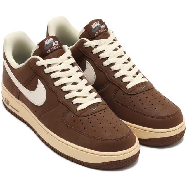 ナイキ NIKE エア フォース 1 '07 [AIR FORCE 1 '07] カカオワオ/ココナッツミルク/ビンテージグリーン/セイル FZ3592-259 ナイキジャパン正規品