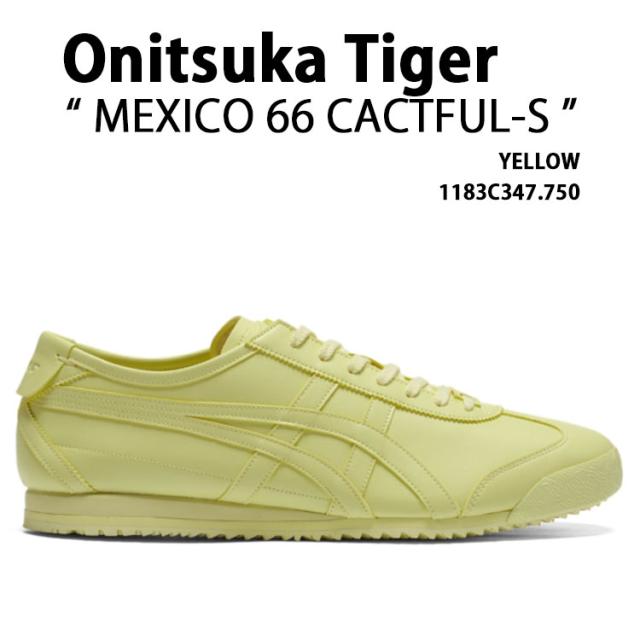 Onitsuka Tiger オニツカタイガー スニーカー MEXICO 66 CACTFUL-S メキシコ66 カクトフル エス イエロー 1183C347.750