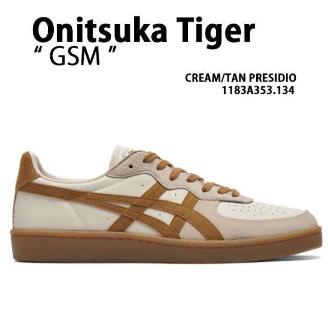 Onitsuka Tiger オニツカタイガー スニーカー GSM CREAM TAN PRESIDIO 1183A353.134 クリーム タンプレシディオ ローカットシューズ