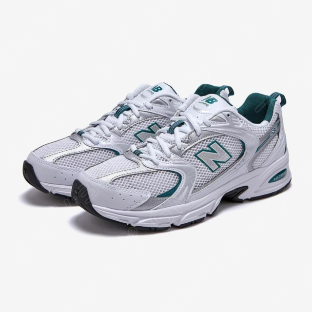 NEW BALANCE MR530AB WHITE/GREEN スニーカー 送料無料 並行輸入品