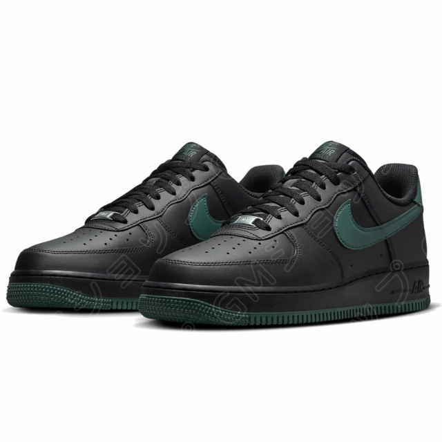 NIKE ナイキ AIR FORCE 1 エアフォース ワン 07 FJ4146-001 BLACK VINTAGE GREEN スニーカー 送料無料 並行輸入品