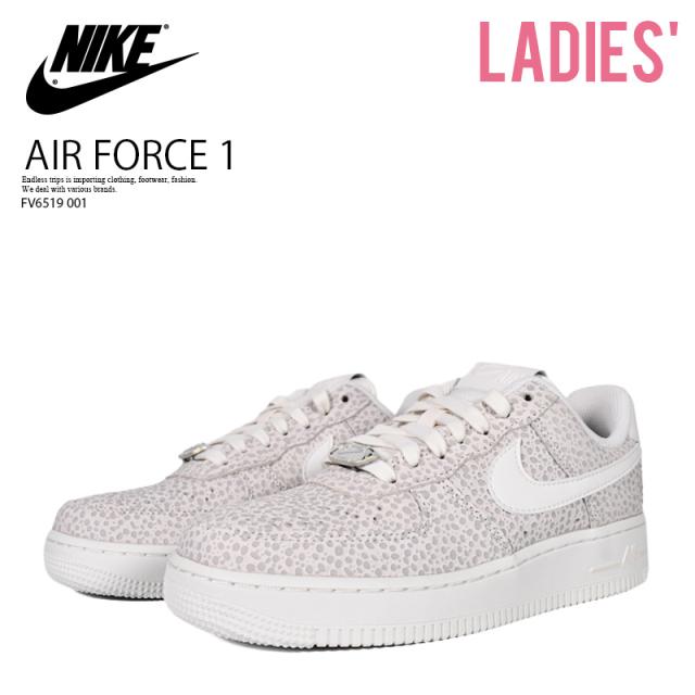 NIKE (ナイキ) W AIR FORCE 1 07 PRM (ウィメンズ エア フォース 1 07 プレミアム) レディース ローカット スニーカー シューズ バッシュ カジュアル ストリート PHANTOM/LLIC SILVER-SAIL (ファントム/メタリックシルバー/セイル) FV6519-001 FV6519 001