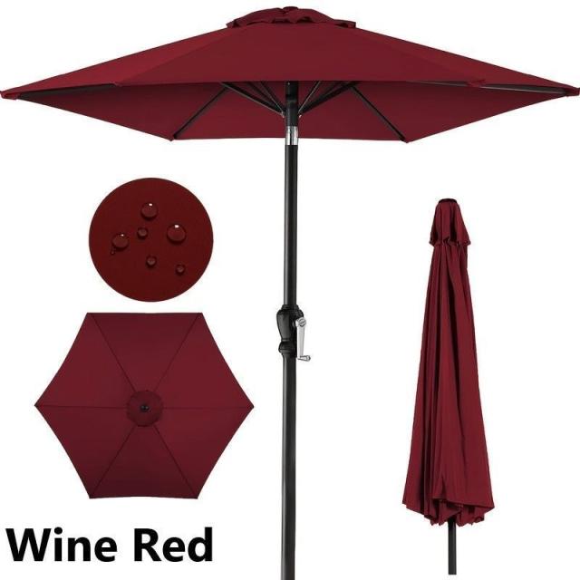 ガーデンパラソル 庭 パティオ 傘 UVカット 庭 テラス カフェ 屋外 直径 228.6cm おしゃれ かわいい アウトドア ビーチ アイボリー