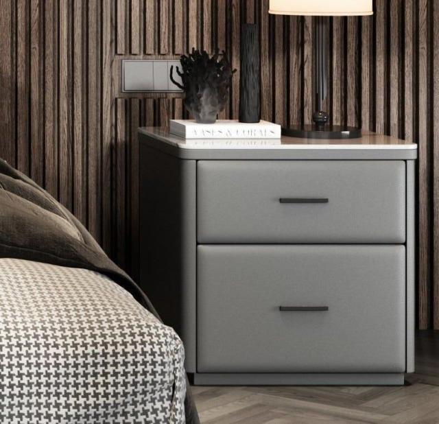 木製 収納 おしゃれ キャビネット 2段 ラグジュアリー かわいい コンパクト サイドテーブル リビング ボード グレー ホワイト ピンク