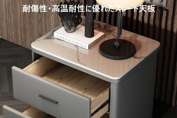 木製 収納 おしゃれ キャビネット 2段 ラグジュアリー かわいい コンパクト サイドテーブル リビング ボード グレー ホワイト ピンク