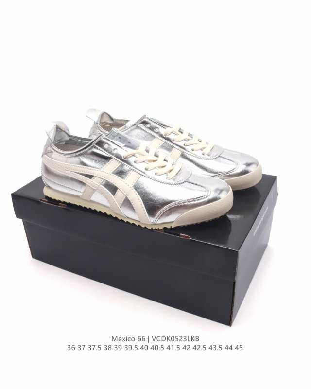 Onitsuka Tiger オニツカタイガー スニーカー MEXICO 66 SD PURE SILVER CREAM メキシコ 66 SD ピュアシルバー クリーム 男女兼用