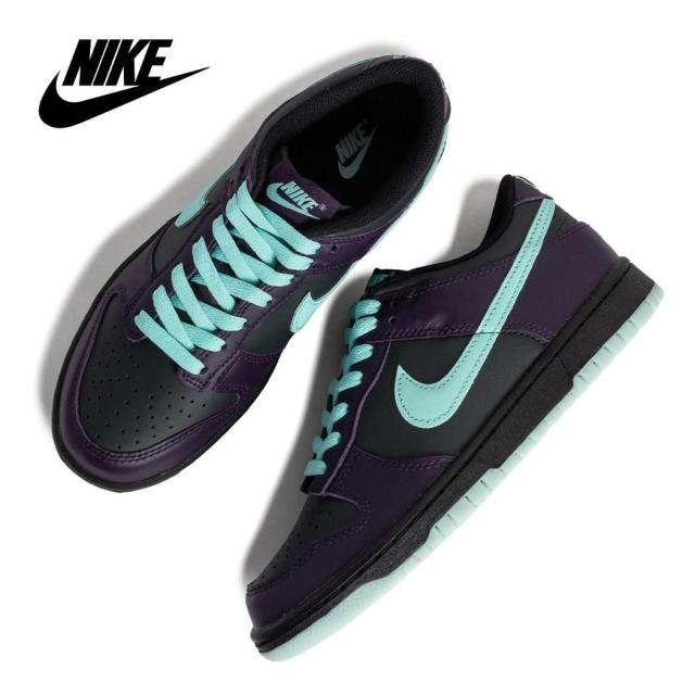 海外限定 NIKE ナイキ DUNK LOW ( GS ) ダンク ロー スニーカー GRAND PURPLE ( 日本未発売 パープル 紫 メンズ グレー FB9109-013 )