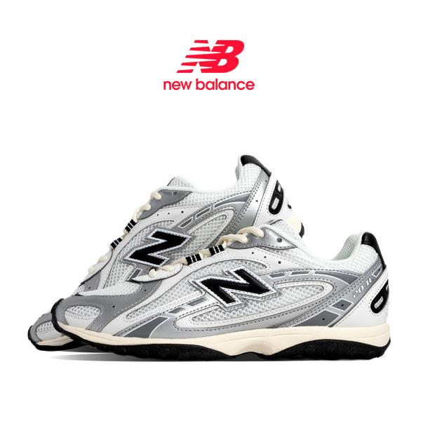 NEW BALANCE ニューバランス 204 スニーカー U204LSWD WHITE/BLACK ( Y2K シルバー ホワイト 白 ブラック 黒 レディース 薄底 530 574 ランシュー )