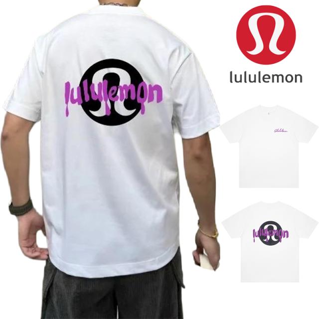 lululemon(ルルレモン) Tシャツ メンズ レディース ロゴ Ｔシャツ 半袖 カジュアル 半袖Tシャツ 送料無料