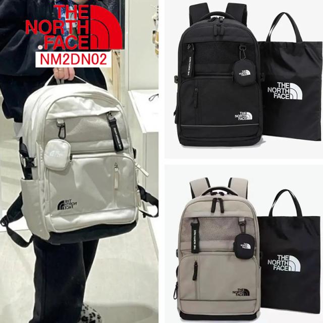 THE NORTH FACE リュック SUPER PACK II NM2DN02 ロゴ バックパック ポーチ付き 通勤 通学 バッグ 鞄 メンズ レディース カジュアル ストリート シンプル 春 夏 秋 冬 韓国 ノースフェイス ホワイトレーベル