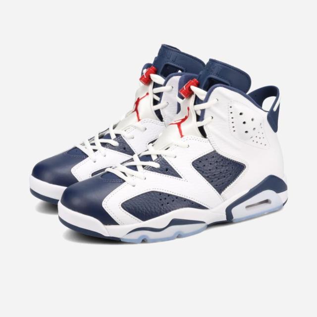 NIKE AIR JORDAN 6 RETRO 【OLYMPIC】 ナイキ エア ジョーダン 6 レトロ 【オリンピック】 メンズ WHITE/VARSITY RED-MIDNIGHT NAVY ホワイト CT8529-164
