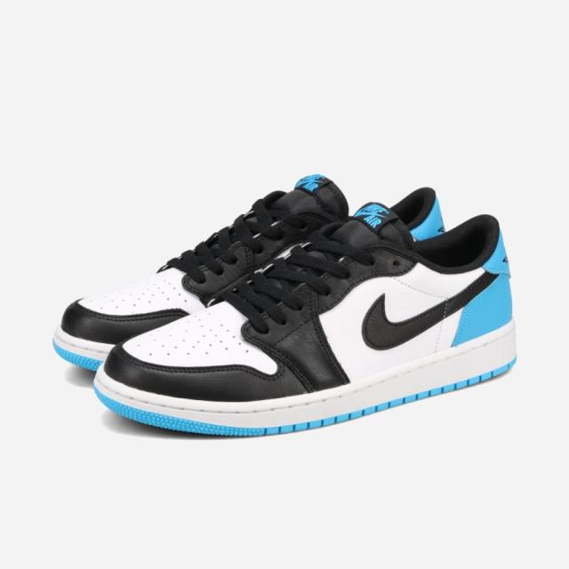 NIKE WMNS AIR JORDAN 1 LOW OG 【UNC】 ナイキ ウィメンズ エア ジョーダン 1 ロー OG WHITE/DARK POWDER BLUE/BLACK CZ0775-104