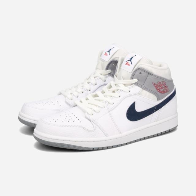 NIKE AIR JORDAN 1 MID 【PARIS】 ナイキ エア ジョーダン 1 ミッド WHITE/MIDNIGHT NAVY/GREY dr8038-100