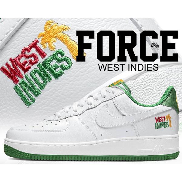 NIKE AIR FORCE 1 LOW RETRO QS 【WEST INDIES】 ナイキ エア フォース 1 ロー レトロ QS ウェスト インディーズ WHITE/WHITE/CLASSIC GREEN DX1156-100