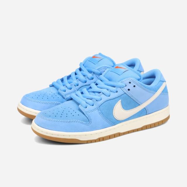 NIKE SB DUNK LOW PRO ISO ナイキ SB ダンク ロー プロ ISO メンズ UNIVERSITY BLUE/SAIL/PSYCHIC BLUE/GUM LIGHT BROWN/SAFETY ORANGE ブルー FJ1674-401
