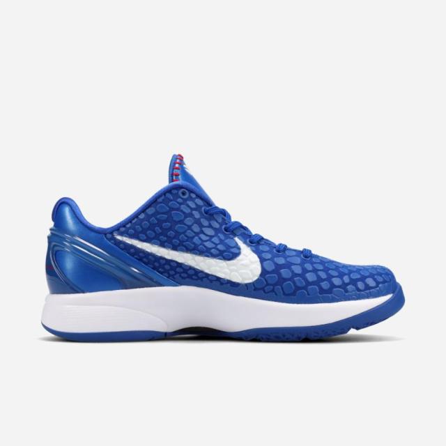 NIKE KOBE 6 GS -DODGERS- ナイキ コービー 6 GS -ドジャース- 海外限定 日本未発売モデル レディース GAME /WHITE/UNIVERSITY RED ブルー FV9676-400