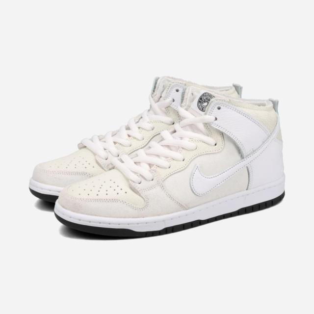 NIKE SB DUNK HIGH QS × ANTI HERO ナイキ エスビー ダンク ハイ QS × アンタイ ヒーロー メンズ WHITE/WHITE/BLACK ホワイト HM5837-100