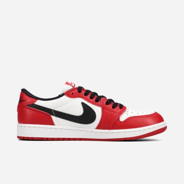 NIKE AIR JORDAN 1 RETRO LOW OG -CHICAGO- ナイキ エア ジョーダン 1 レトロ ロー OG -シカゴ- メンズ VARSITY RED/BLACK/SUMMIT WHITE レッド HQ6998-600